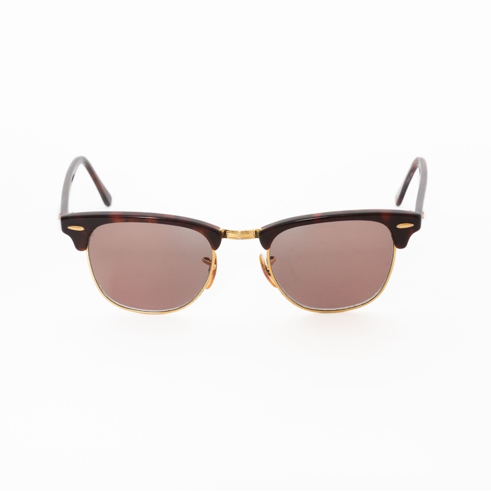 SOLD - Ray-Ban RB3016 Clubmaster W0366 Tortoise Gold 49mm Frame - Picture 2 of 16
